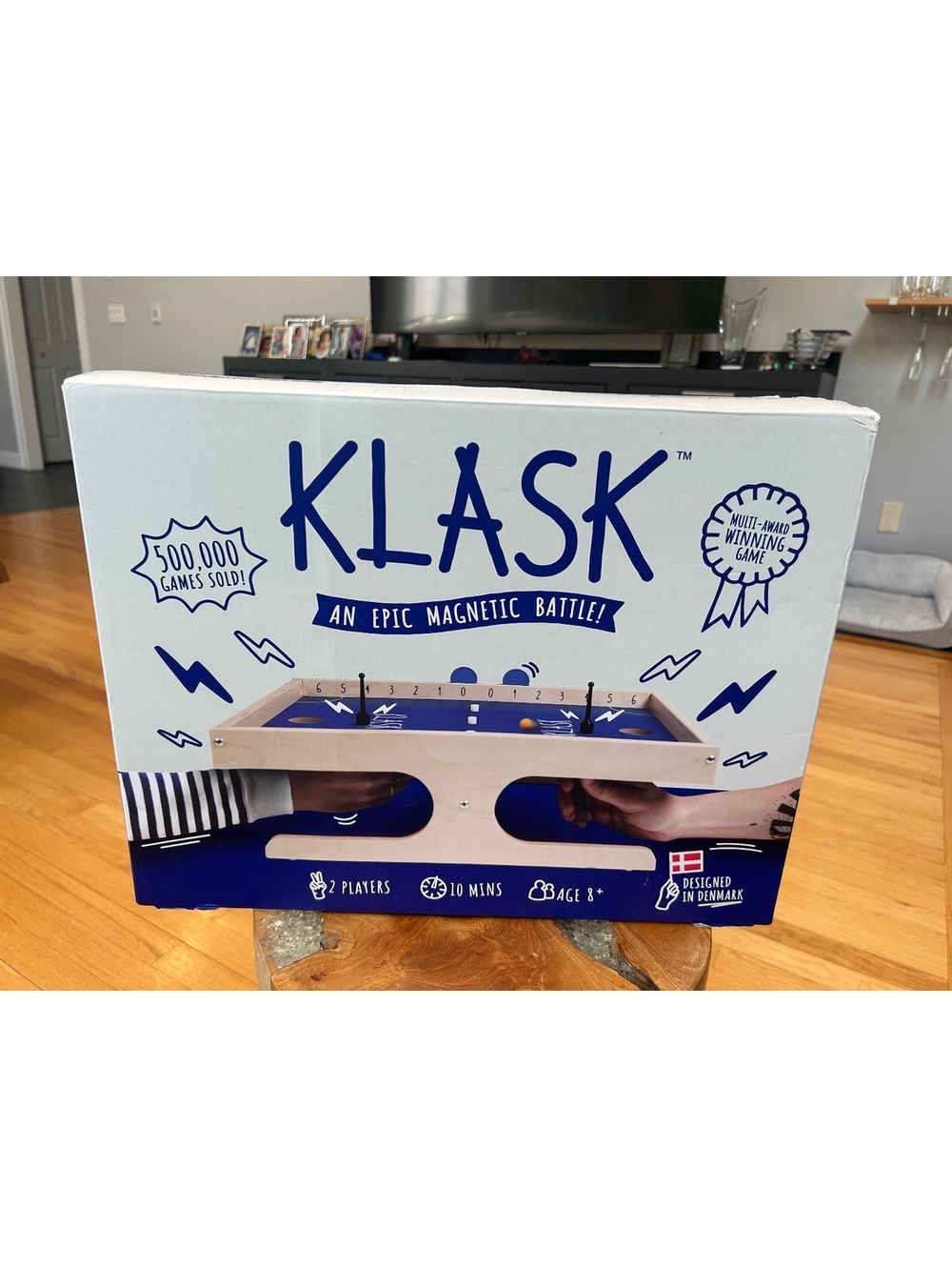 Klask Magnetic Tabletop Game - Engaging 2 Player Strategy Game